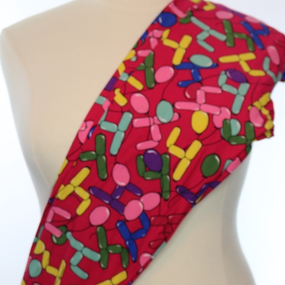 Lularoe Balloon Birthday Leggings Tall and Curvy - Picture 2 of 7
